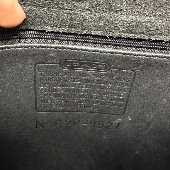 Coach Black Crossbody Bag with Structured Design - Picture 6 of 11